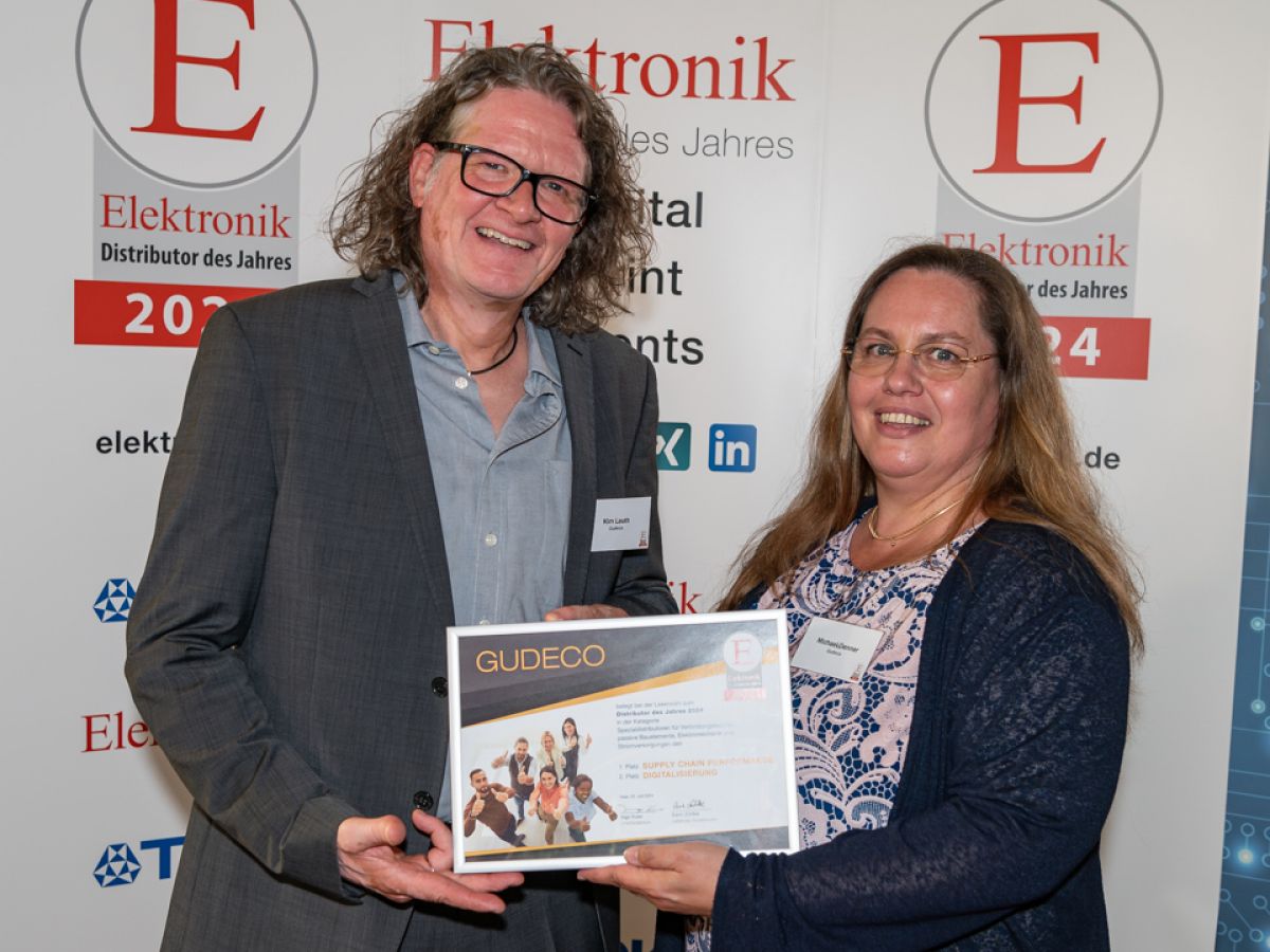 Distributor of the year 2024: GUDECO Elektronik once again at the top