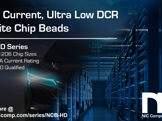 Neue NCB-HD-Serie: Chip-Bead-Ferrite von NIC Components 